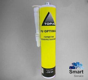 Герметик OPTIMAL полиуретановый, белый, 310 мл, 10.641.0310, ТОП10